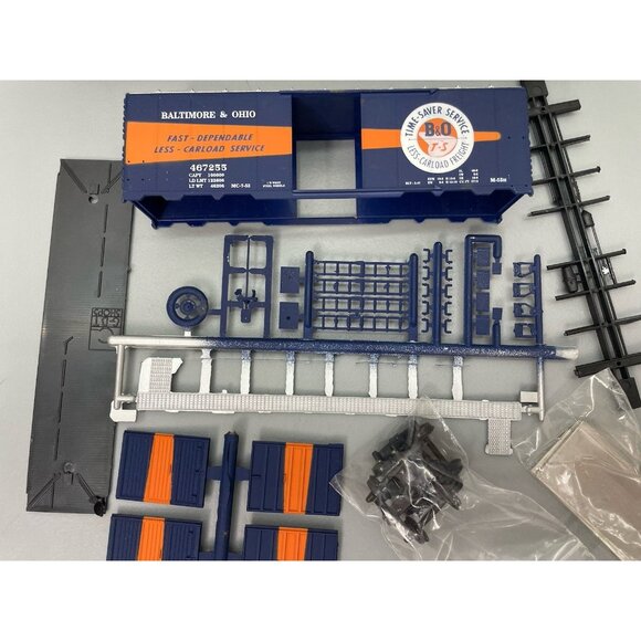 Vintage C&BT Shops HO Baltimore & Ohio 40’ Boxcar Train Car Time Saver 467255 - Picture 9 of 14